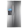30 Cubic Foot Side by Side Refrigerator with 2 Doors, Integrated Water & Ice, and LCD Display