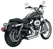 Vance & Hines Shortshots Staggered - Chrome 17219