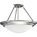 Eclipse Brushed Steel Semi Flush 19.375 W" Progess Lighting P3569-13