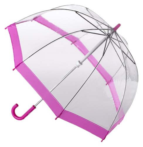 Fulton Funbrella Birdcage Kids Umbrella Pink Trim