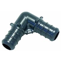 Watts 19P-08 Poly Alloy PEX Insert Elbow 1/2-Inch BarbxBarb Low-Lead