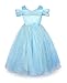 Cinderella Crystal Princess Party Costume Dress with Accessories
