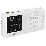 Funk-Radiowecker, BRAUN, BNC010, weiß