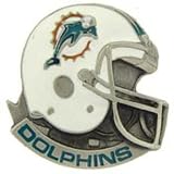NFL Miami Dolphins Helmet Pin 1"