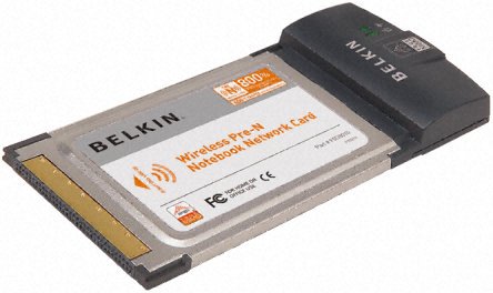 Belkin Wireless Pre-N Notebook Network Card