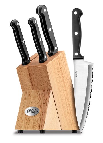 Ginsu 5-Piece Bakelite Prep Knife Set
