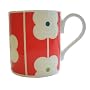 Orla Kiely Bone China Coffee Mug - Red Flower