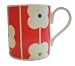 Orla Kiely Bone China Coffee Mug - Red Flower