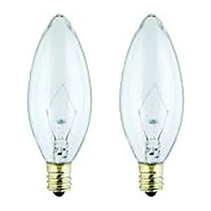 Buy 3 Watt 3 Volt Torpedo Shaped Incandescent Light Bulb Battery Operated Candle Replacement... now!