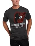 MLB Men's Baltimore Orioles Submariner Short Sleeve Basic Tee (Charcoal Heather, X-Large)