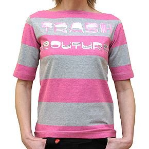 Trash Couture "Sequin logo" top