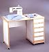 Sewing Cart with Extension Table