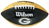 Wilson WTF15340XGBP Green Bay Packers underglass (Junior size), gruen/gelb, Groesse: junior