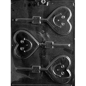 Buy HAPPY HEART LOLLY Valentine Candy Mold chocolate now!