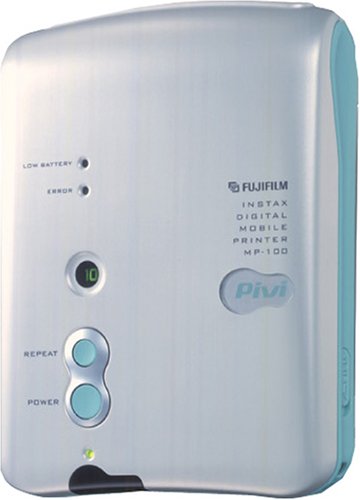 FUJIFILM �f�W�^�����o�C���v�����^�[ Pivi MP-100TG  �^�[�R�C�Y�O���[��