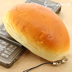 本物そっくり原寸大っっ！ふっくらほやほや、街のパン屋さんの携帯ストラップ(バターロール)ZKST1163【大人気!!でかストラップ】