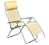 Faulkner Standard Recliner Tropical Yellow Mesh with Padded Arms