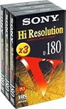 Sony E180  Blank Tapes