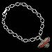 Atlanta Hawks Ladies Silver-Tone Charm Bracelet