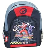 Disney Power Rangers Rpm Backpack, Front Pocket, Side Mesh Pockets, Revved Up Rangers