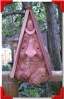 Gnome Birdhouse - Cowboy