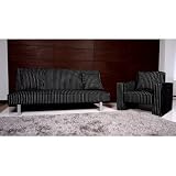 Revolution Sophia Sofa and Chair Living Room Set
