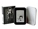 Original Zippo Lighter with Elvis Presley Portrait and Guitar motiff