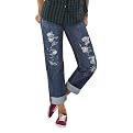 Converse&reg; One Star&reg; Harrison Boyfriend Roll Up Jean - Nova Wash