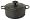 Chasseur Cast Iron 18cm, 1.5ltr Round Matt Black Casserole