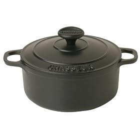 Paderno World Cuisine 7.125 Inch Black Round Dutch Oven by Paderno World Cuisine