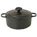 Chasseur Cast Iron 18cm, 1.5ltr Round Matt Black Casserole