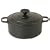Chasseur Cast Iron 18cm, 1.5ltr Round Matt Black Casserole
