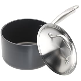 Anolon Titanium Non Stick Dishwasher Safe 3-Quart Saucepan with Lid by Anolon