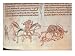 Richard Marshal Unhorses Baldwin of Guisnes at Monmouth, Historia Major, 1233 Art Gic...