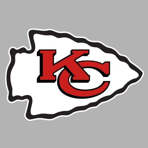 Kansas City Chiefs Auto Car Bumper Decal Sticker 7.5 X 5