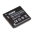 Akku LI-ION passend f�r PANASONIC Lumix DMC-FS40, DMC-FS45, DMC-SZ1, DMC-SZ7 ersetzt DMW-BCK7, DMW-BCK7E, DMW-BCK7PP, NCA-YN101F, VW-BCK7