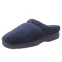 Dearfoams Men's Microterry Clog with Memory Foam