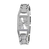 AK Anne Klein Women's Silver-Tone Dress Watch #106419SVSV