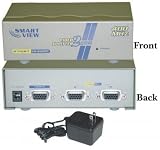 VGA Video Splitter 1 PC to 2 Monitors, 400MHZ