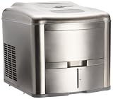 Lello TS-0612B Fully Automatic Compact Ice Maker, Stainless Steel