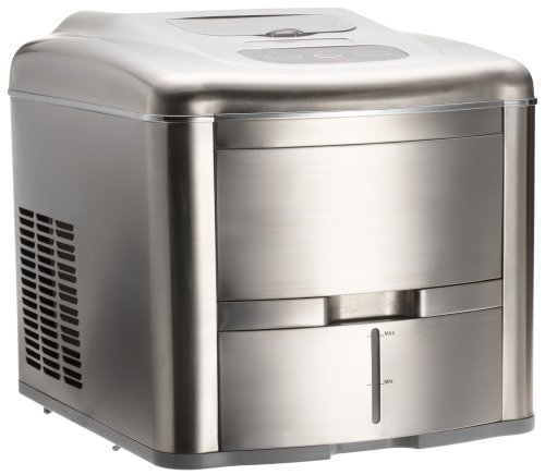 "Lello TS-0612B Fully Automatic Compact Ice Maker, Stainless Steel" "Lello TS-0612B Fully Automatic Compact Ice Maker, Stainless Steel"