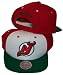 New Jersey Devils Vintage Snapback Adjustable Plastic Snap Strap Back Hat / Cap