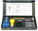 Professional 2-Pin Watch Band Adjust Size Link Pin Removing Repair Tool Kit in Black Box with 1 Extra Pins