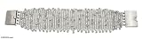 Bracelet, 'Bali Armor' 1.4 W 7.5 L