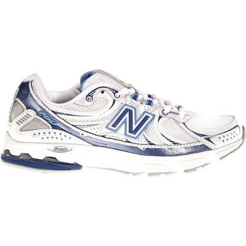 New Balance Women's Wrw760 Fitness Walking Shoe,White/Blue,7.5 D