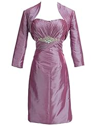 Taffeta Sweetheart   Dress With Rhinestones