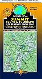 Summit County Mountain Bike and Hiking Topo Map