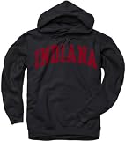 Indiana Hoosiers Black Arch Hooded Sweatshirt