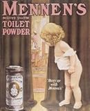 Tin Sign Mennen's Toliet Powder
