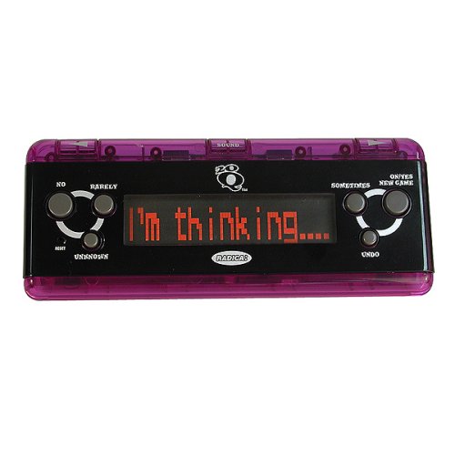Buy 20 Questions Deluxe Handheld Game- Purple by Radica Games now!
